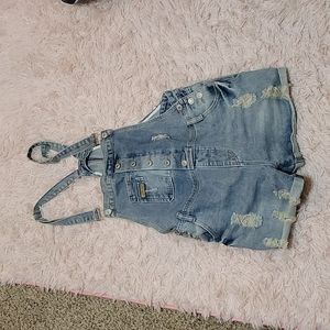 ⭐3 for $15 SALE!⭐ distressed overalls -- size XL